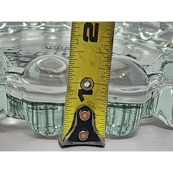 Vintage Peabody Coal Company Glass Ashtray‎ 1883-1983  Clear Glass Collectible - Picture 5 of 7